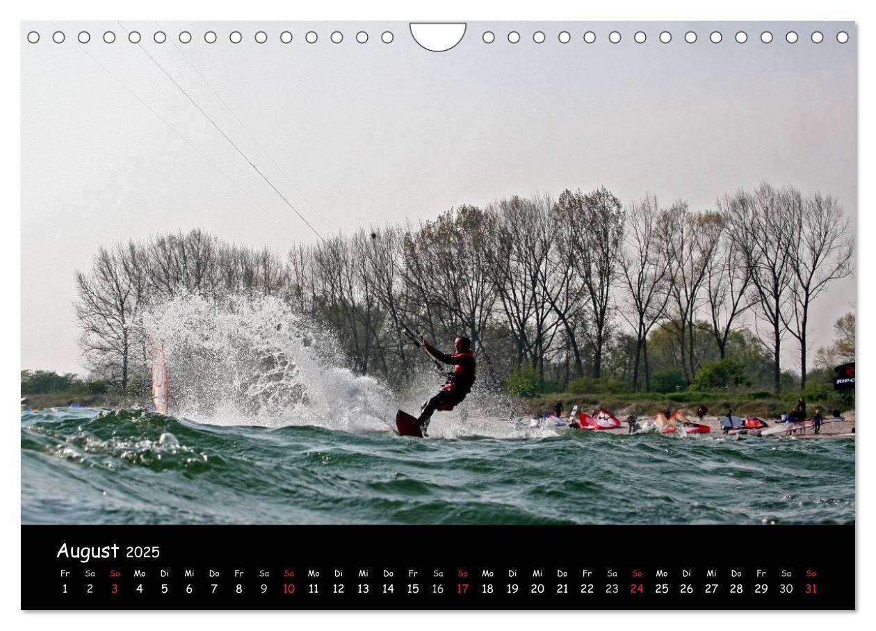 Bild: 9783435749508 | Kitesurfen ¿ Faszination auf dem Wasser (Wandkalender 2025 DIN A4...