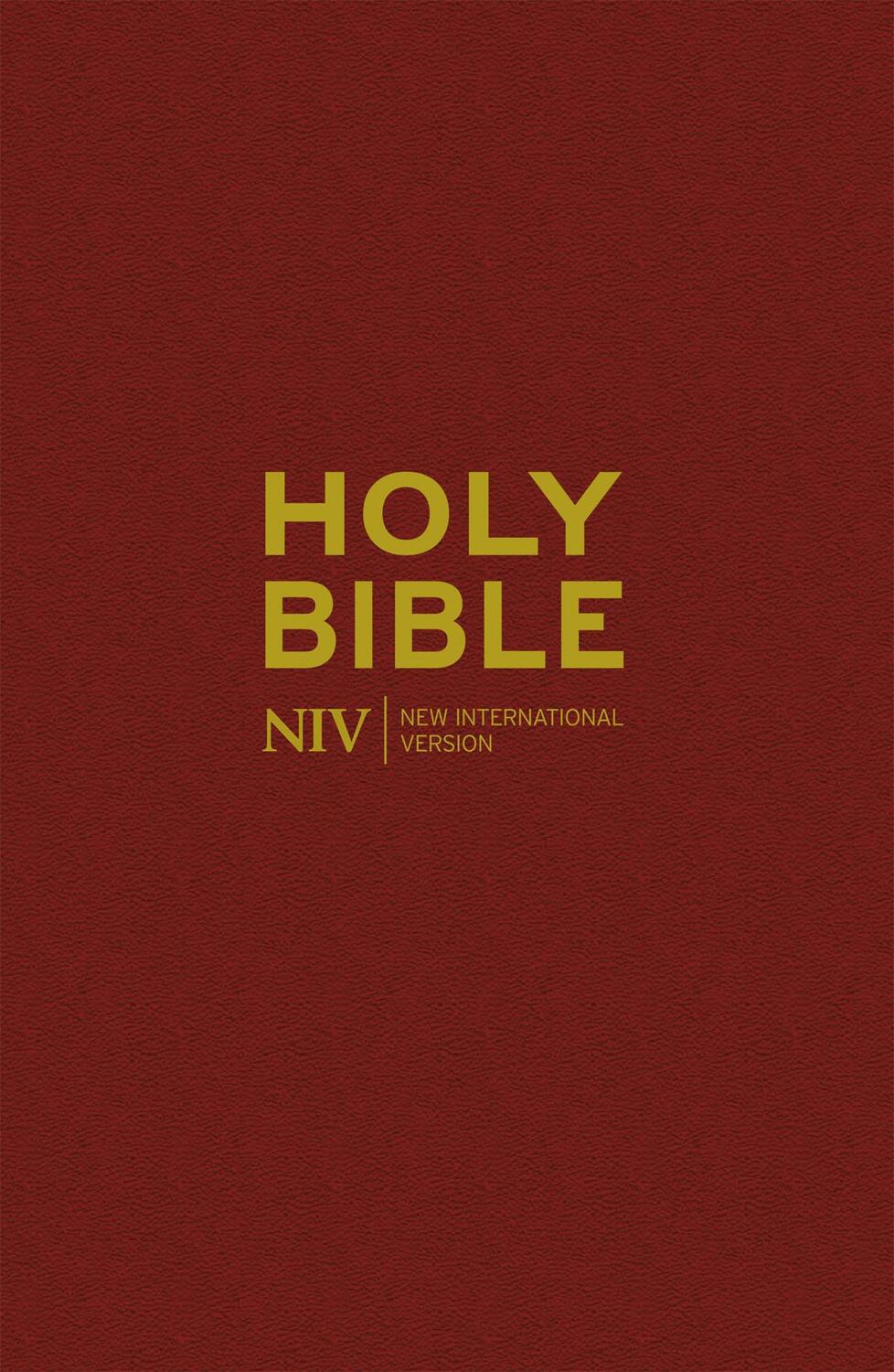 Cover: 9781444701487 | NIV Popular Burgundy Hardback Bible | New International Version | Buch