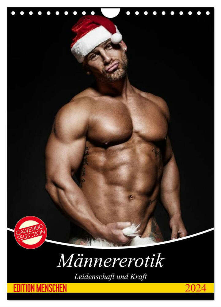 Cover: 9783675755758 | Männererotik. Leidenschaft und Kraft (Wandkalender 2024 DIN A4...