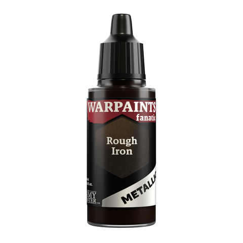 Cover: 5713799318106 | Warpaints Fanatic Metallic: Rough Iron | The Army Painter