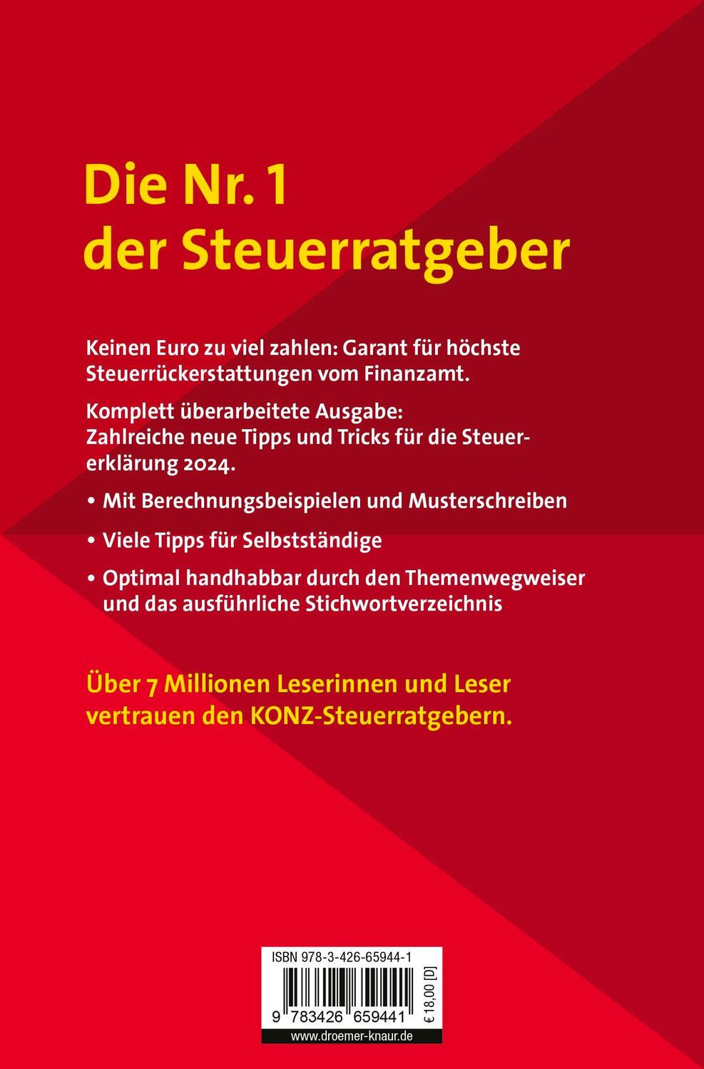 Rückseite: 9783426659441 | Konz | Taschenbuch | 864 S. | Deutsch | 2024 | Knaur Taschenbuch