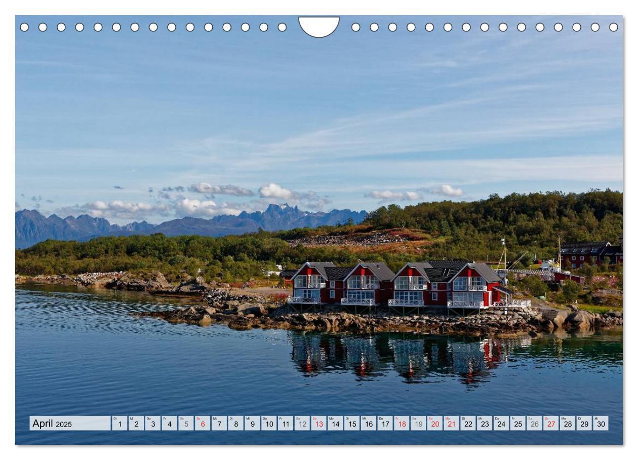 Bild: 9783435618194 | Hurtigruten - Faszination Natur (Wandkalender 2025 DIN A4 quer),...