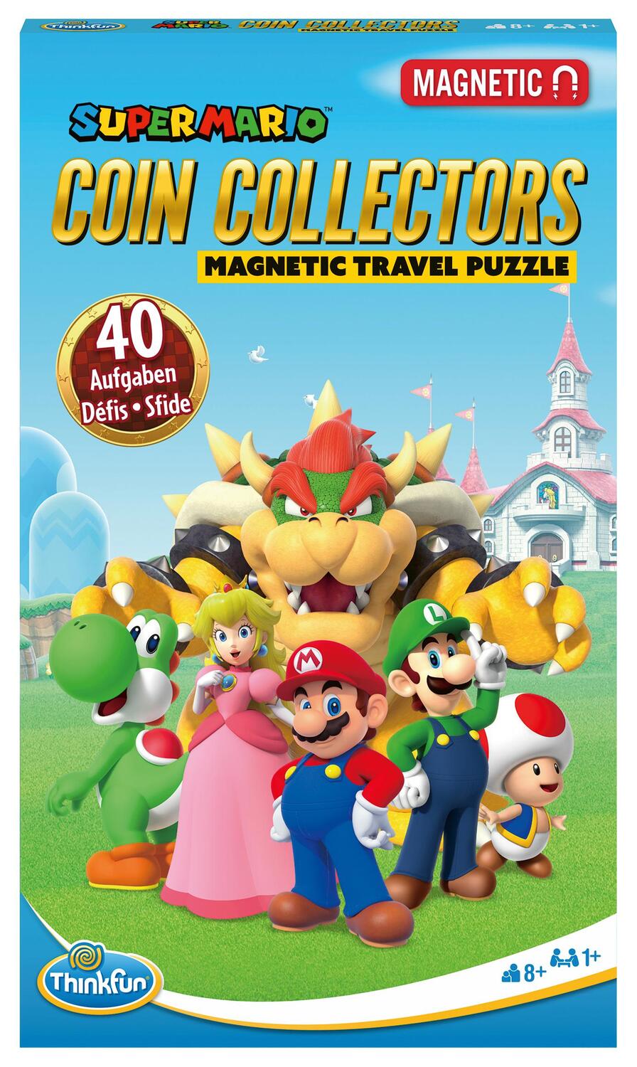 Cover: 4005556765478 | ThinkFun - 76547 - Super Mario Coin Collectors - Das magnetische...