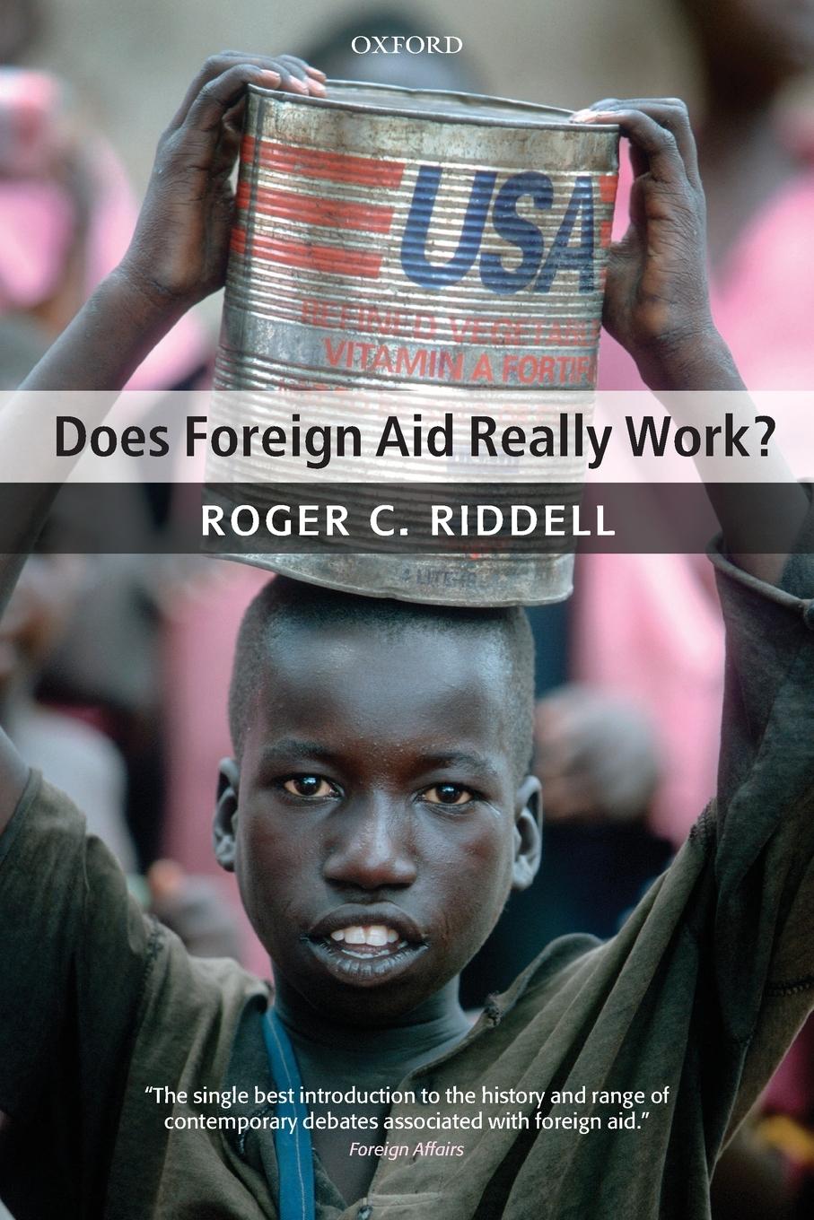 Cover: 9780199544462 | DOES FOREIGN AID REALLY WORK P | Riddell | Taschenbuch | XXVIII | 2008