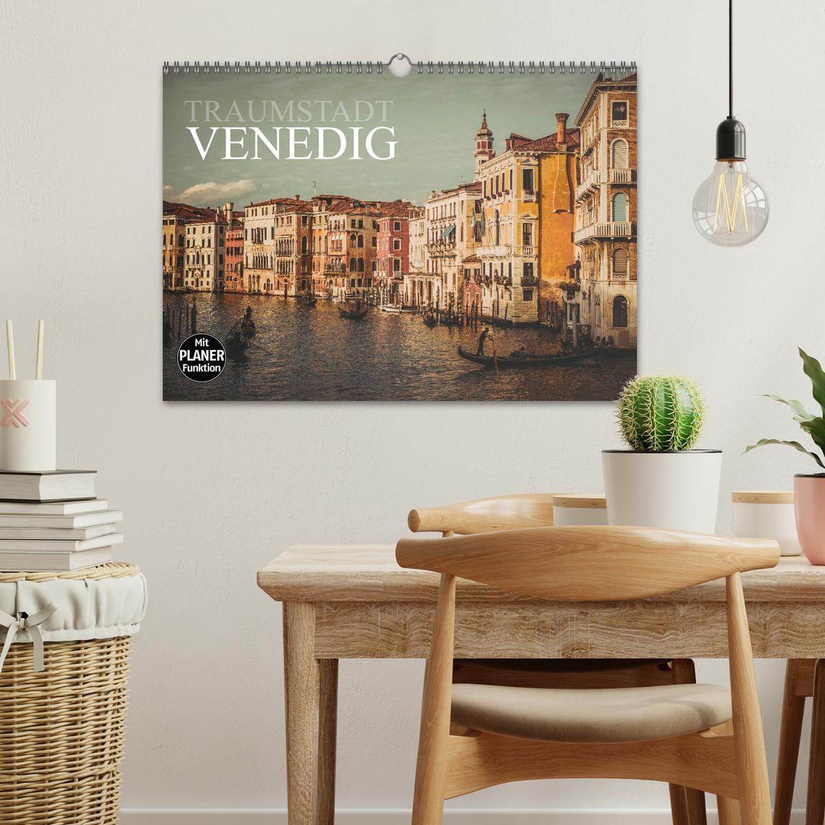 Bild: 9783435535804 | Traumstadt Venedig (Wandkalender 2025 DIN A3 quer), CALVENDO...