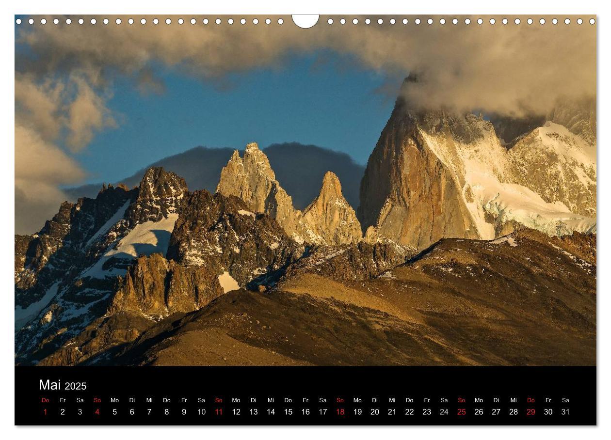 Bild: 9783435608102 | Farbenfrohes Patagonien (Wandkalender 2025 DIN A3 quer), CALVENDO...