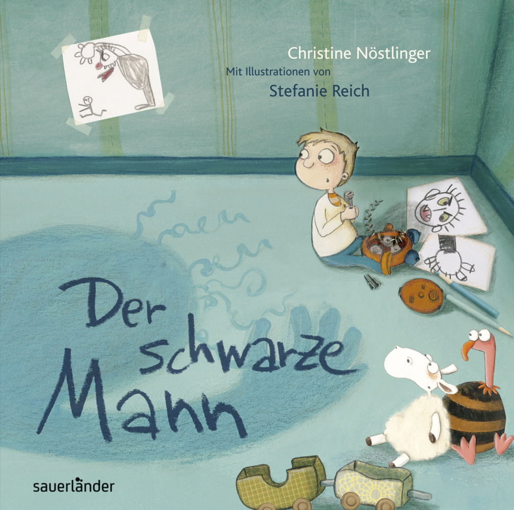 Cover: 9783737361392 | Der schwarze Mann | Christine Nöstlinger (u. a.) | Buch | 40 S. | 2012