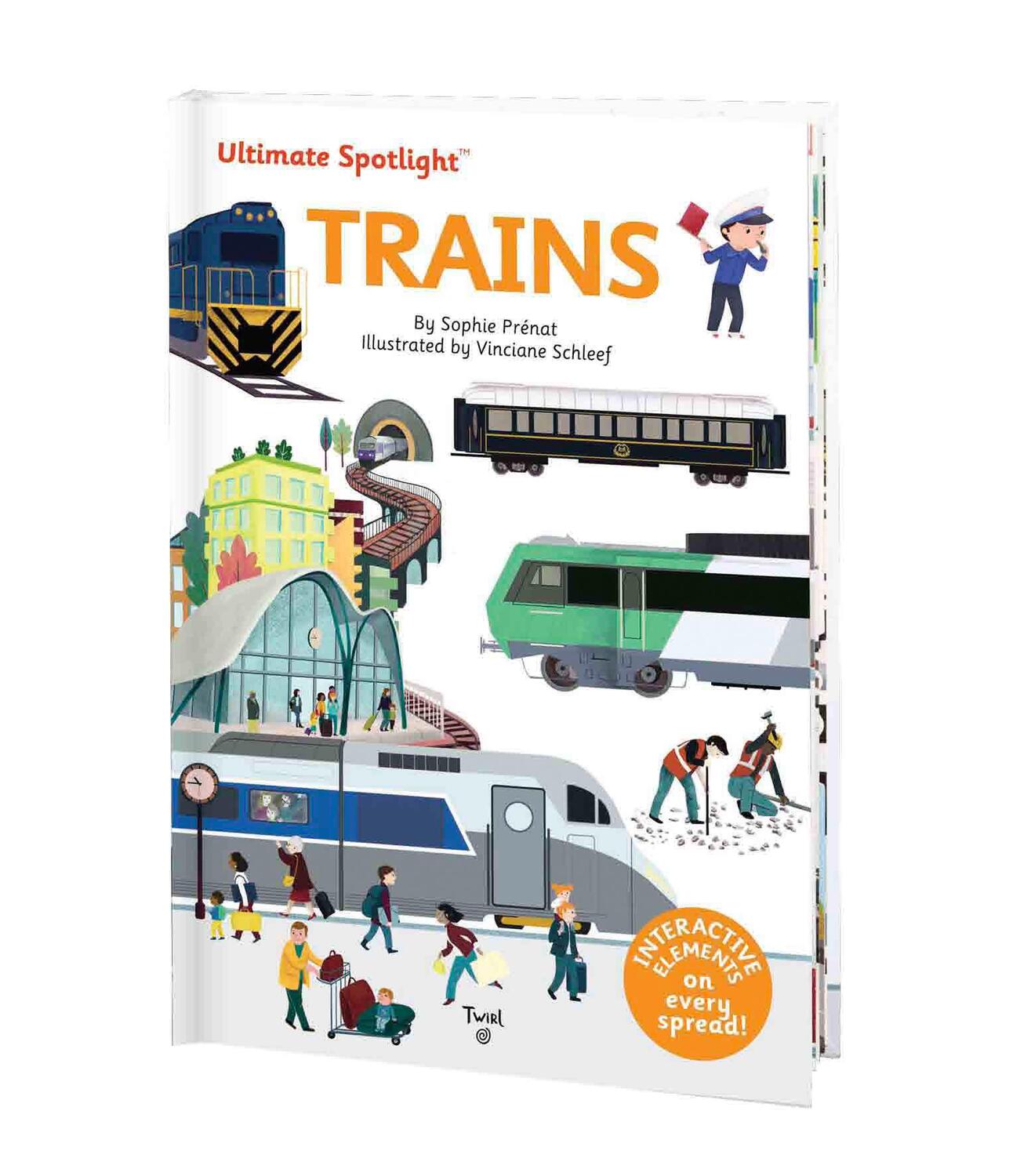 Cover: 9791036313585 | Ultimate Spotlight: Trains | Sophie Prenat | Buch | Gebunden | 2020