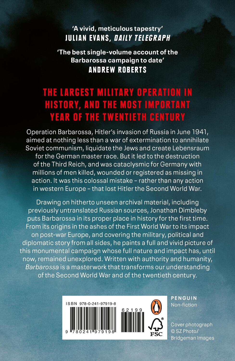 Rückseite: 9780241979198 | Barbarossa | How Hitler Lost the War | Jonathan Dimbleby | Taschenbuch