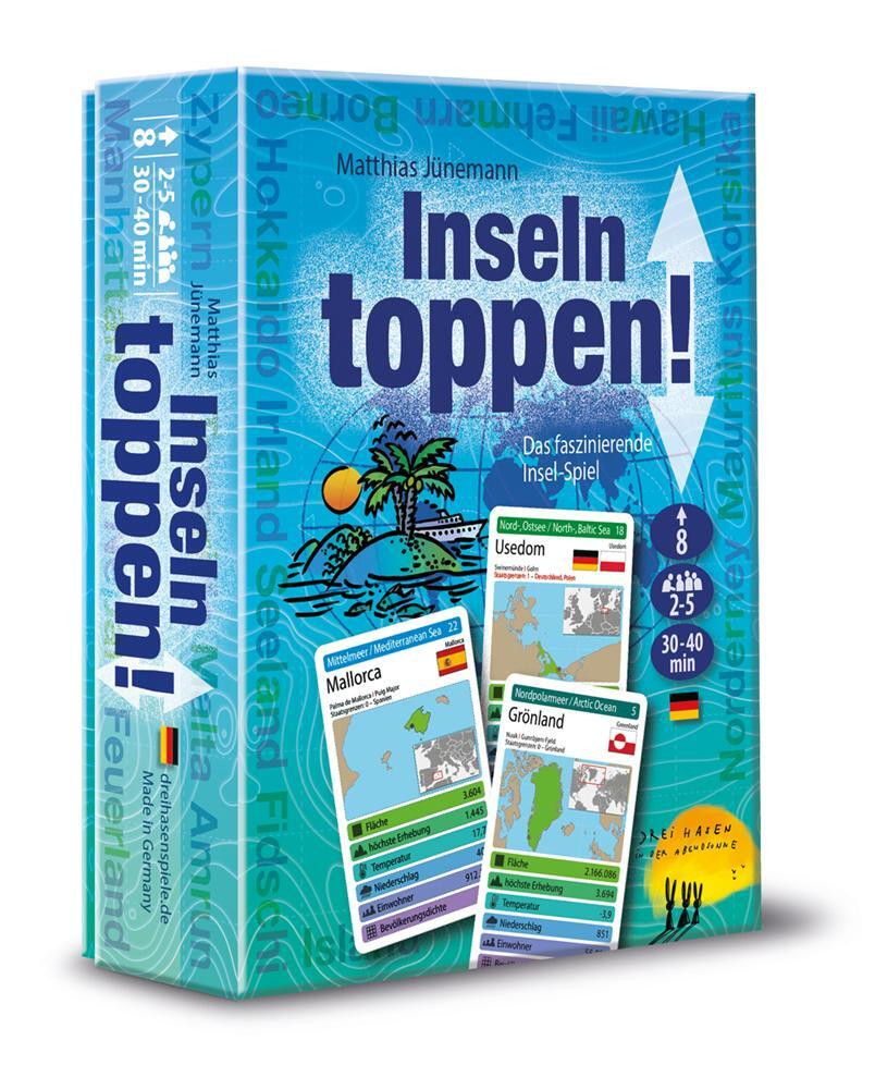 Cover: 9783941345430 | Inseln toppen! | Das faszinierende Insel-Spiel | Matthias Jünemann