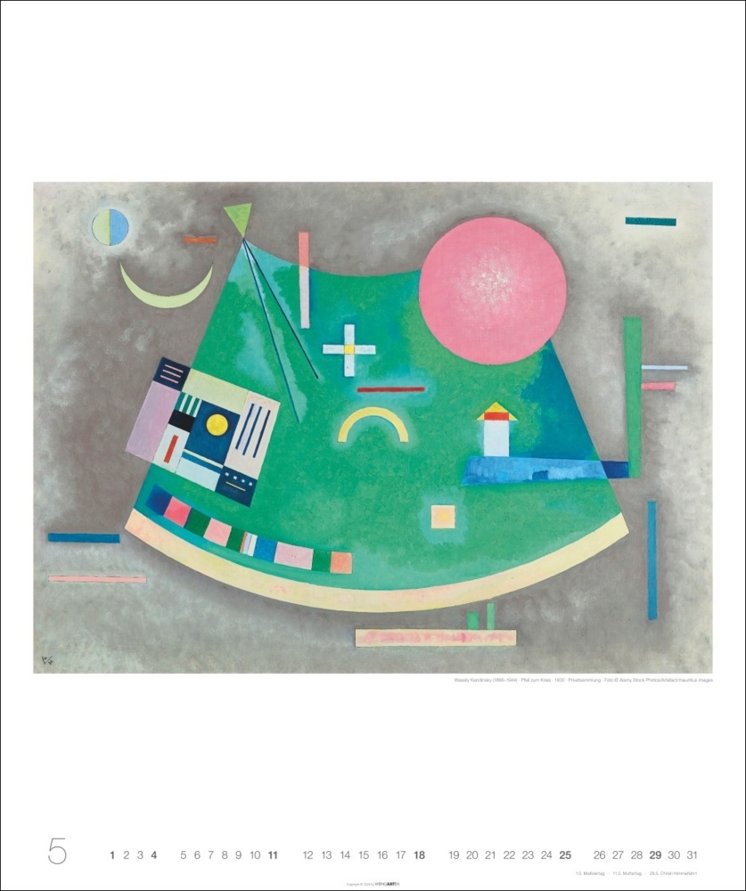 Bild: 9783839901007 | Wassily Kandinsky Edition Kalender 2025 | Wassily Kandinsky | Kalender