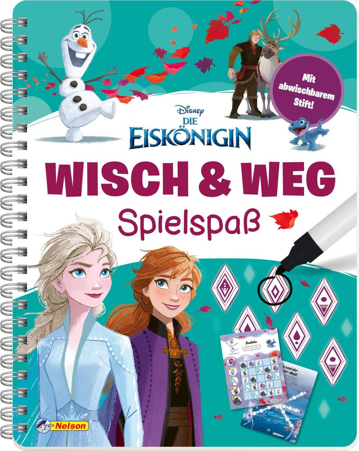 Cover: 9783845119113 | Disney Eiskönigin: Wisch &amp; Weg - Spielspaß | Taschenbuch | 20 S.