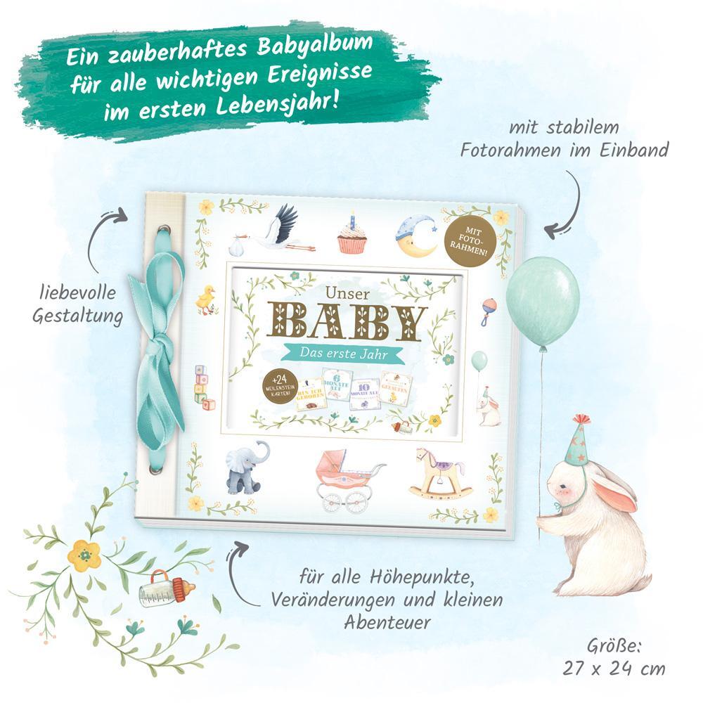 Bild: 9783965527881 | Trötsch Babyalbum Unser Baby Das erste Jahr | Trötsch Verlag | Buch