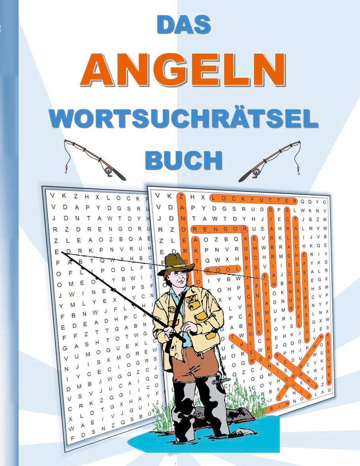 Cover: 9783754353486 | DAS ANGELN WORTSUCHRÄTSEL BUCH | Brian Gagg | Taschenbuch