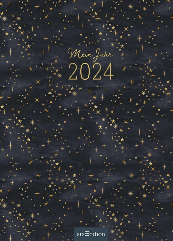 Cover: 4014489132011 | Terminplaner Mein Jahr 2024: Sternenhimmel | Kalender | 176 S. | 2024