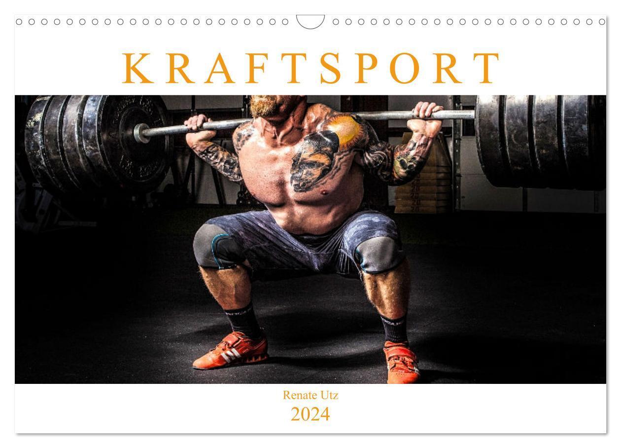 Cover: 9783675544055 | Kraftsport (Wandkalender 2024 DIN A3 quer), CALVENDO Monatskalender