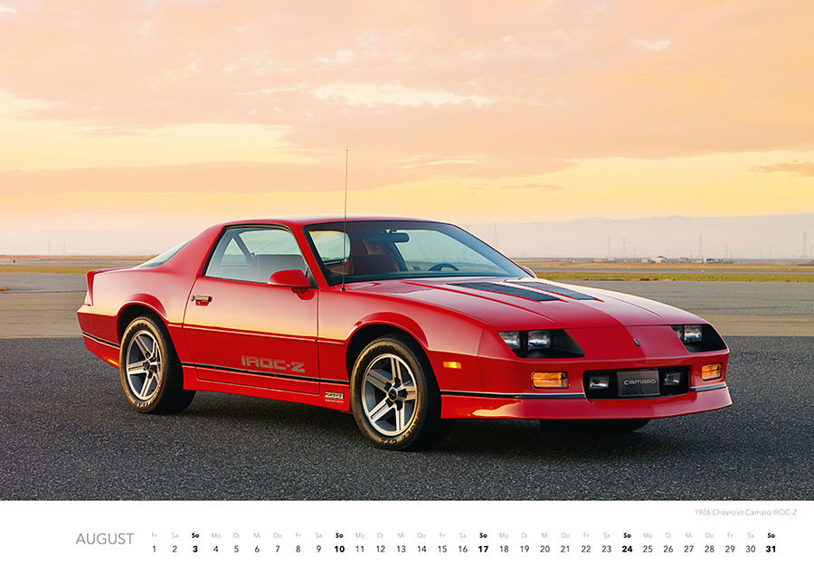 Bild: 9783966648288 | Muscle Cars Kalender 2025 | Frank Mundus | Kalender | Spiralbindung