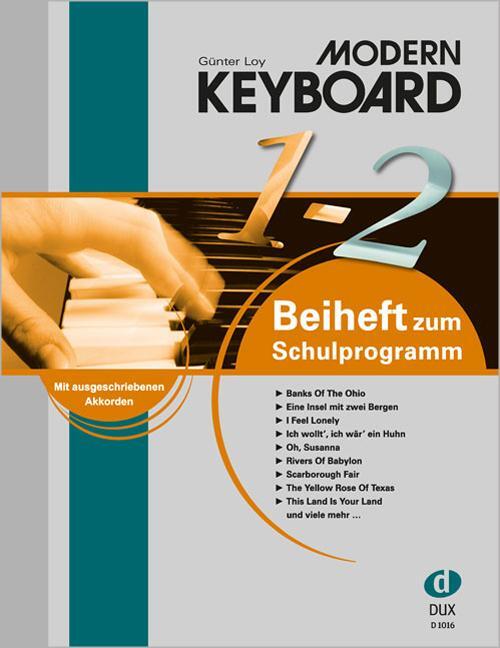 Cover: 4031658010161 | Modern Keyboard, Beiheft 1-2 | Beiheft 1-2 zur Schule | Broschüre
