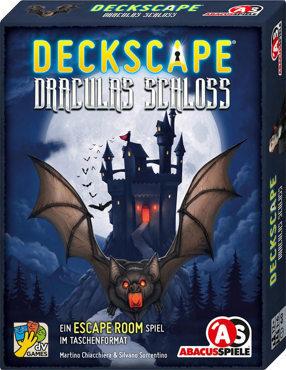 Cover: 4011898382136 | Deckscape - Draculas Schloss | Martino Chiacchiera (u. a.) | Spiel