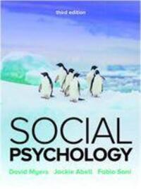 Cover: 9781526847928 | Social Psychology 3e | David Myers (u. a.) | Taschenbuch | Englisch