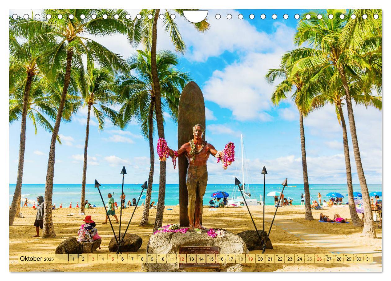 Bild: 9783435176540 | O'ahu - Eine Reise in das Herz von Hawaii (Wandkalender 2025 DIN A4...