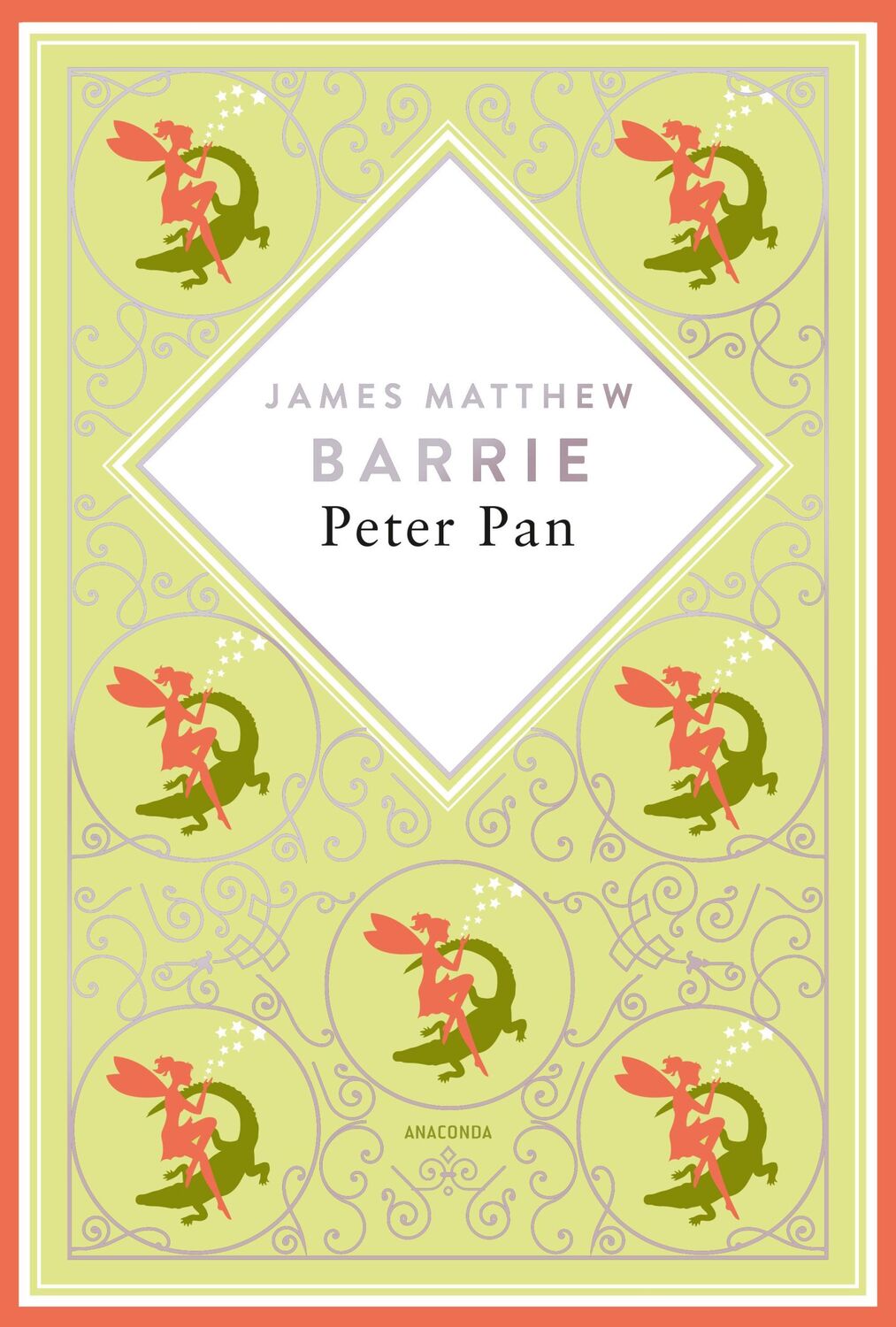 Cover: 9783730613351 | J.M. Barrie, Peter Pan. Schmuckausgabe mit Silberprägung | Barrie