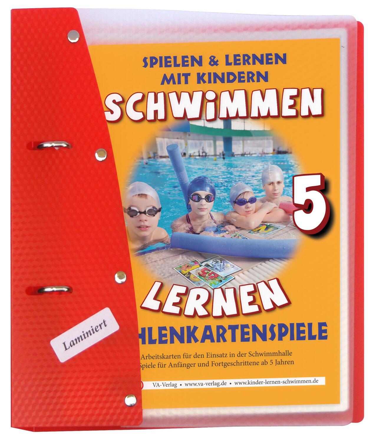 Cover: 9783944824246 | Zahlenkartenspiele, laminiert (5) | Schwimmen lernen | Veronika Aretz
