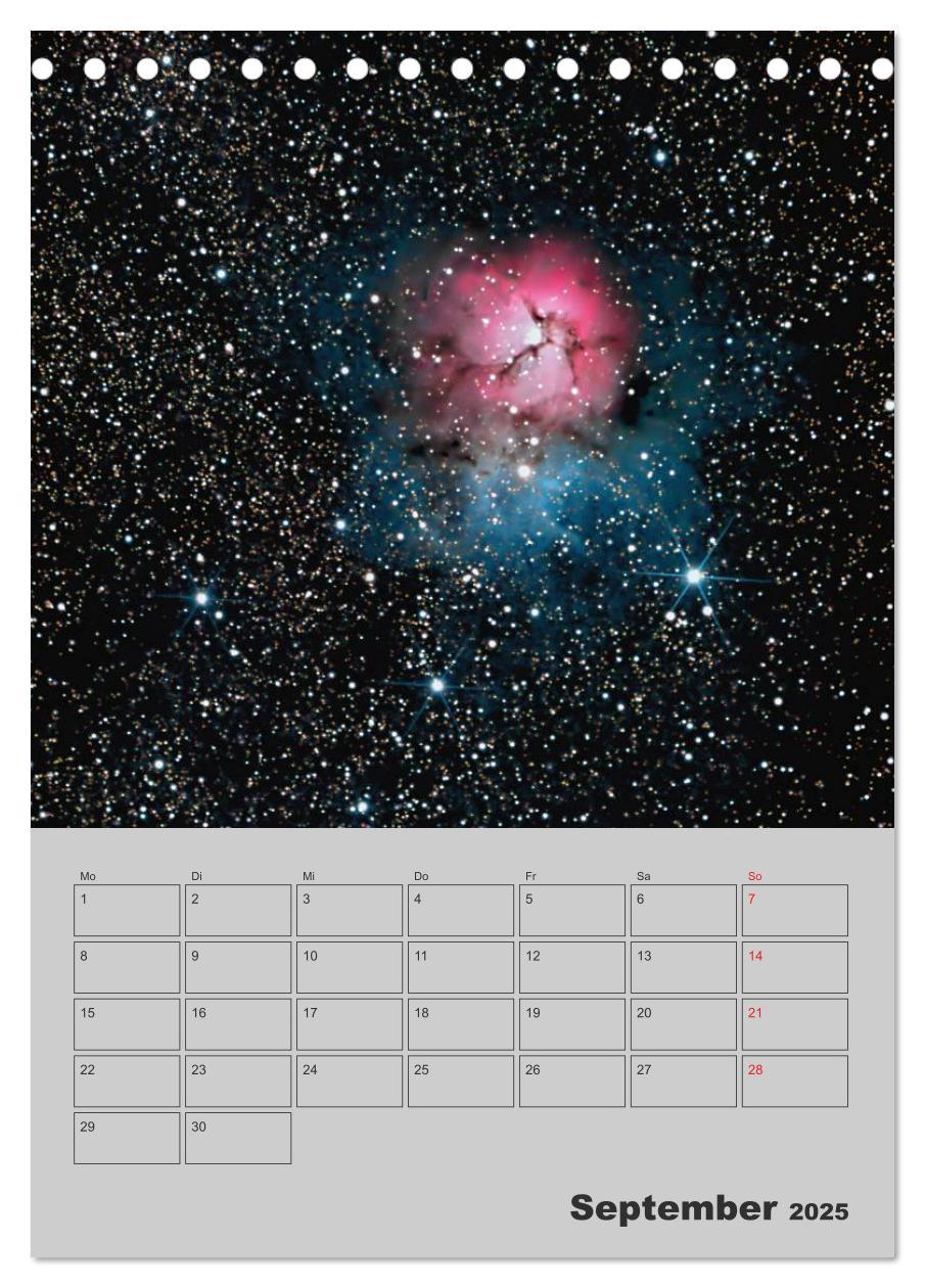 Bild: 9783457003657 | Schönheit des Universums (Tischkalender 2025 DIN A5 hoch), CALVENDO...