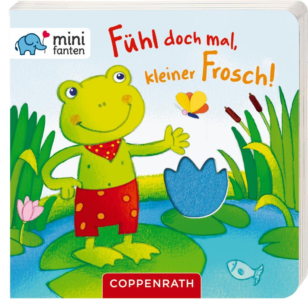 Cover: 9783649634256 | minifanten 15: Fühl doch mal, kleiner Frosch! | Hartmut Bieber | Buch