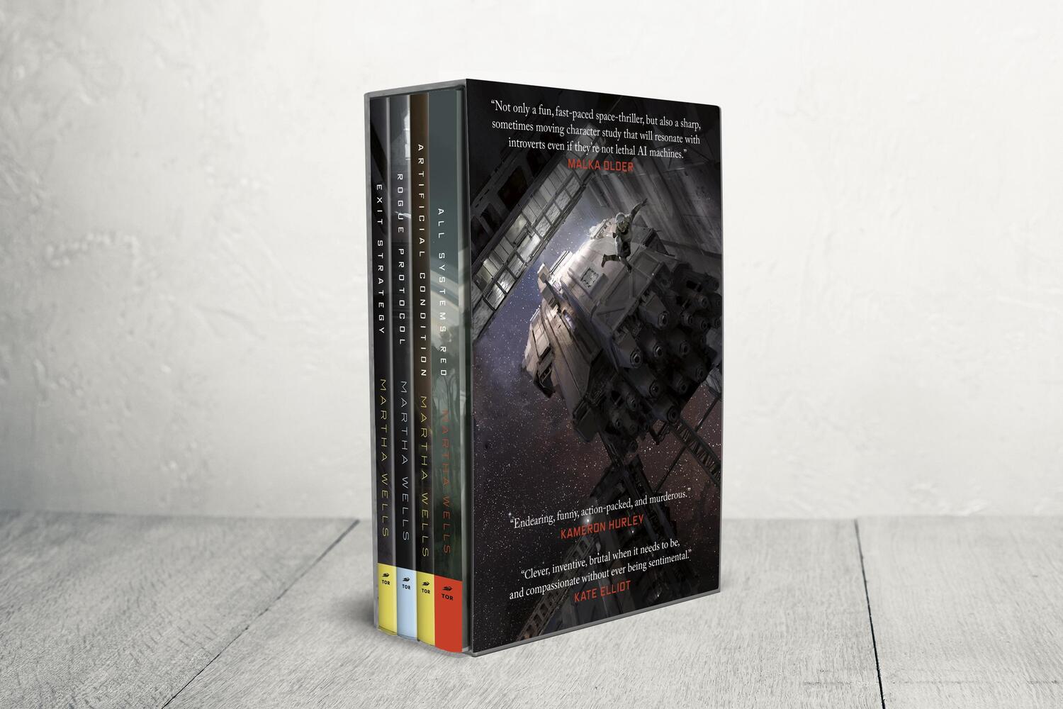 Cover: 9781250784278 | The Murderbot Diaries | Martha Wells | Taschenbuch | Vorlagebögen