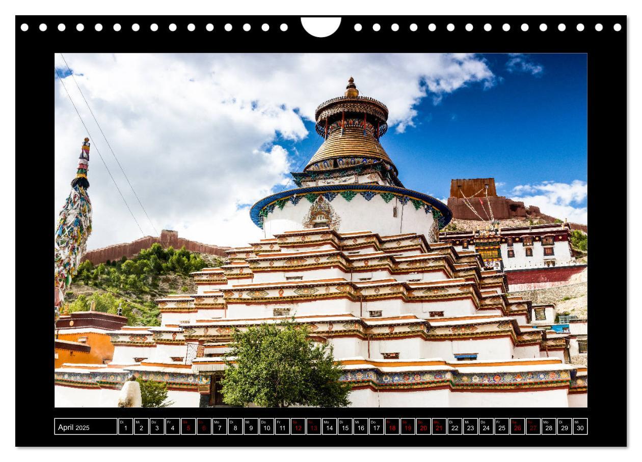 Bild: 9783435352180 | Eine Rundreise durch Tibet (Wandkalender 2025 DIN A4 quer),...