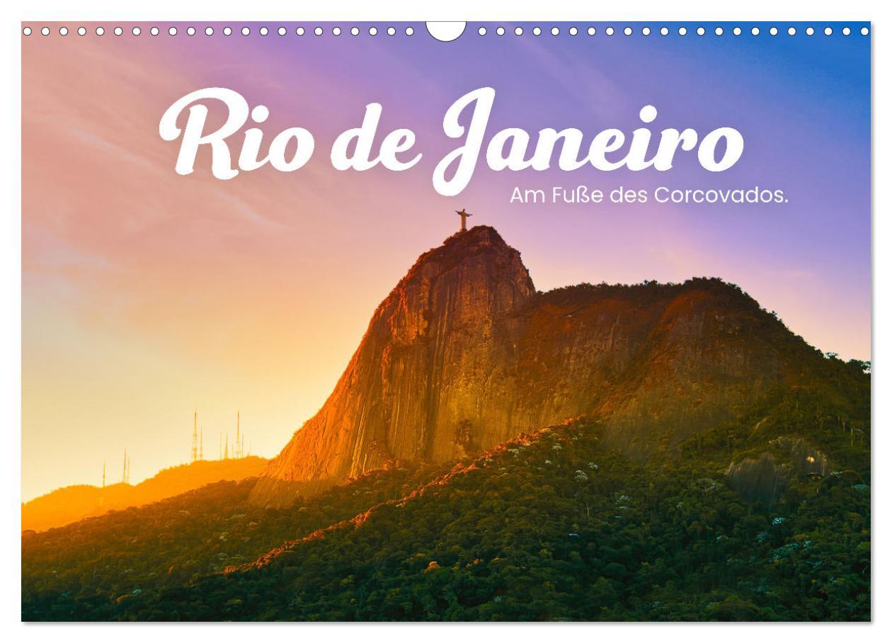 Cover: 9783383987694 | Rio de Janeiro - Am Fuße des Corcovados. (Wandkalender 2025 DIN A3...