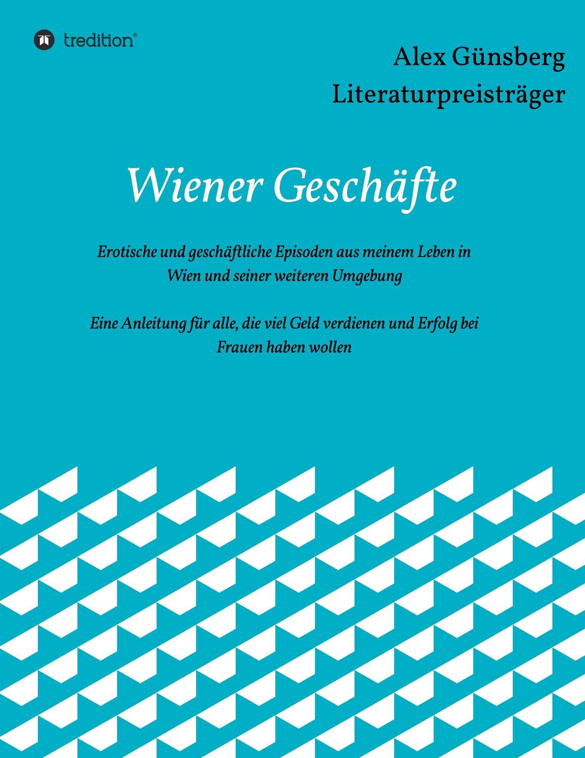 Cover: 9783734563416 | Wiener Geschäfte | Alex Günsberg | Taschenbuch | Paperback | Deutsch