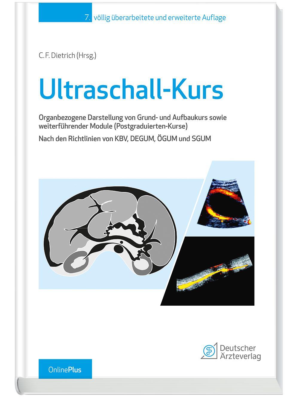 Cover: 9783769106336 | Ultraschall-Kurs | Christoph F. Dietrich | Bundle | 1 Buch | Deutsch