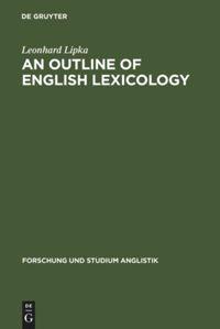 Cover: 9783484410039 | An Outline of English Lexicology | Leonhard Lipka | Buch | Gebunden