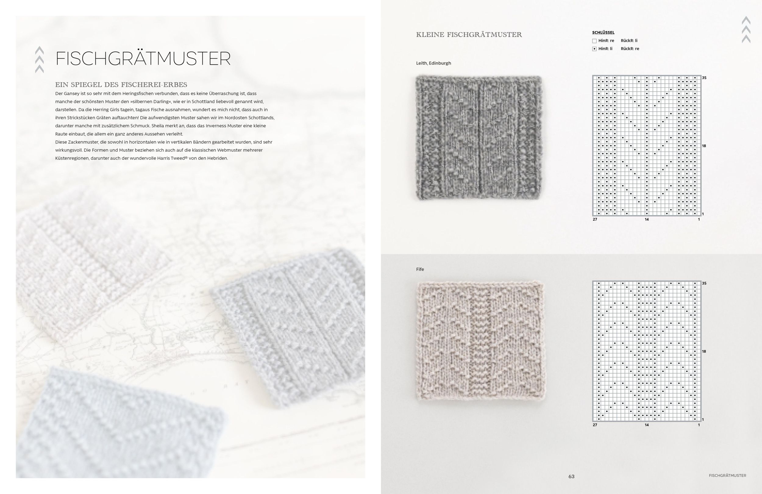 Bild: 9783830721314 | Ganseys. 150 Strickmuster und 10 Modelle inspiriert vom...