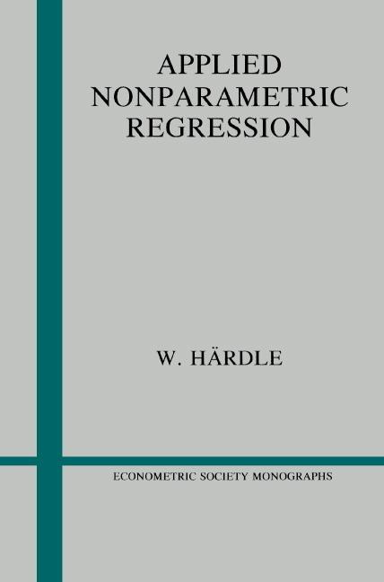 Cover: 9780521429504 | Applied Nonparametric Regression | Wolfgang Hardle (u. a.) | Buch