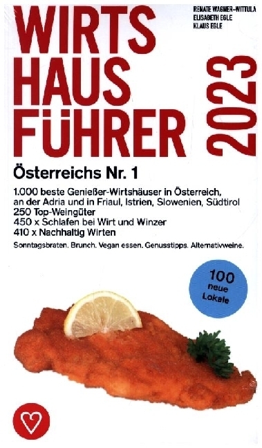 Cover: 9783950525809 | Wirtshausführer 2023 | Österreichs Nr. 1 | Klaus Egle | Taschenbuch