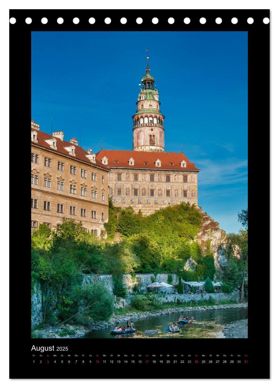 Bild: 9783457068472 | Cesky Krumlov Krumau (Tischkalender 2025 DIN A5 hoch), CALVENDO...