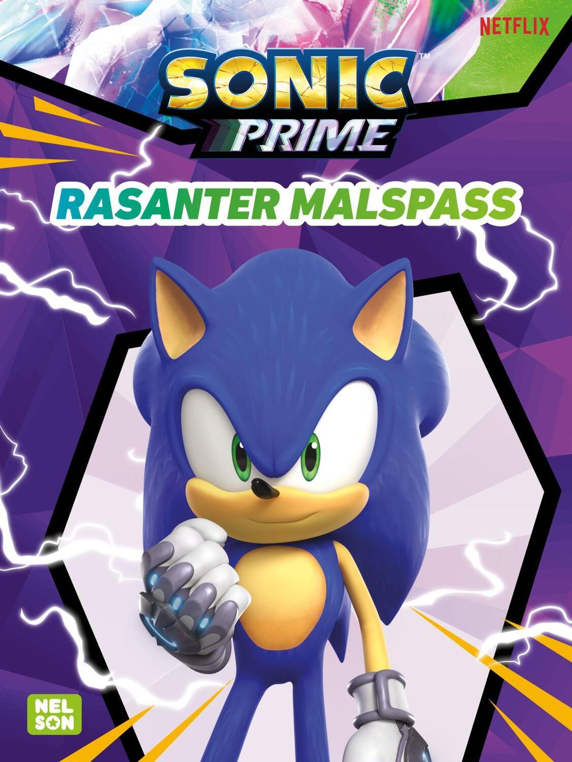 Cover: 9783845125060 | Sonic Prime: Rasanter Malspaß | Taschenbuch | Sonic Prime | 64 S.