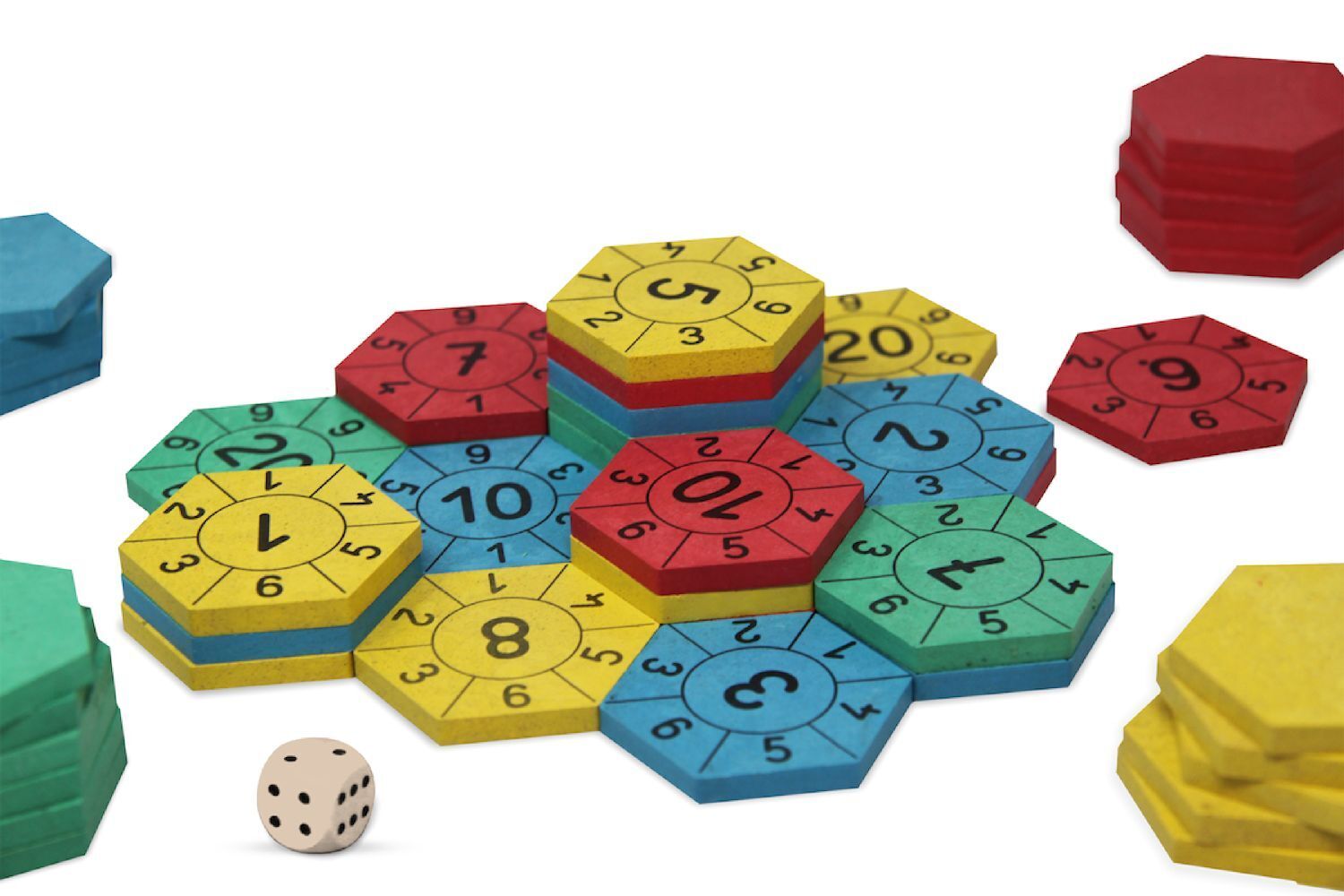 Bild: 4260414068126 | Mathespiel - Zahlenburg Hexagon | Spiel | Deutsch | 2024 | Wissner