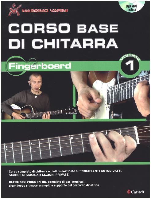 Cover: 9788850725984 | Corso Base Di Chitarra - Fingerboard, m. DVD | Massimo Varini | Buch