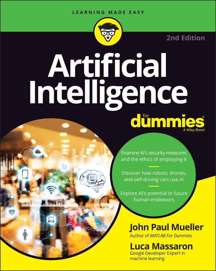 Cover: 9781119796763 | Artificial Intelligence For Dummies | John Paul Mueller (u. a.) | Buch