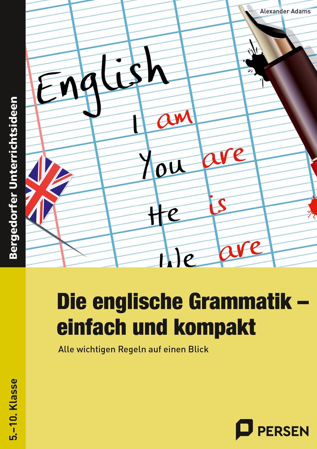 Cover: 9783403234753 | Die englische Grammatik - einfach und kompakt | Alexander Adams | 2015