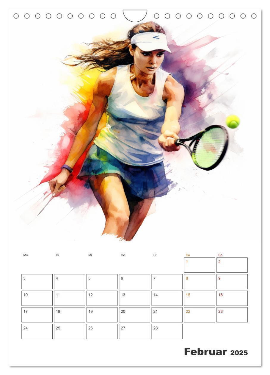 Bild: 9783435846900 | Aktivitäten im Sport (Wandkalender 2025 DIN A4 hoch), CALVENDO...