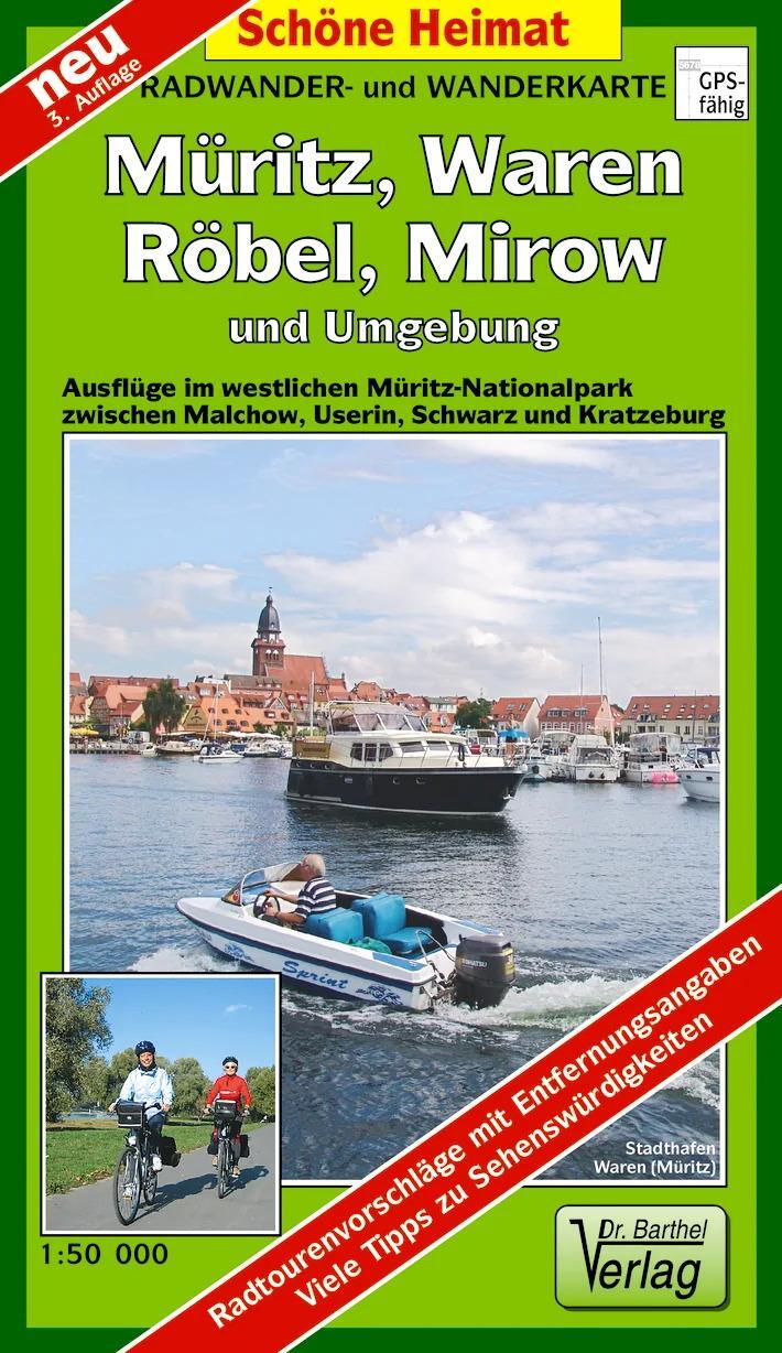 Cover: 9783895911743 | Müritz, Waren, Röbel und Umgebung 1 : 50 000 Radwander- und...