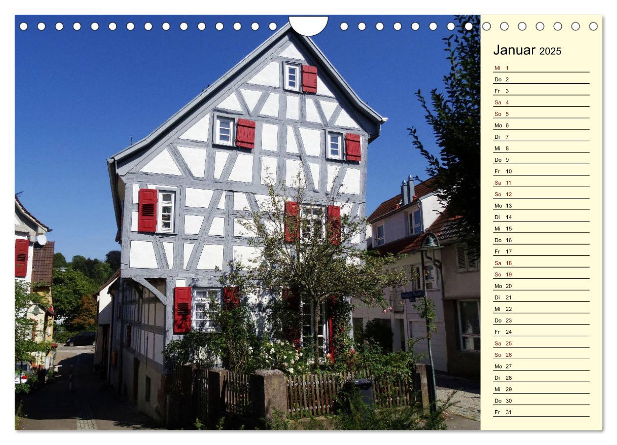 Bild: 9783435424993 | Unterwegs in Waiblingen (Wandkalender 2025 DIN A4 quer), CALVENDO...