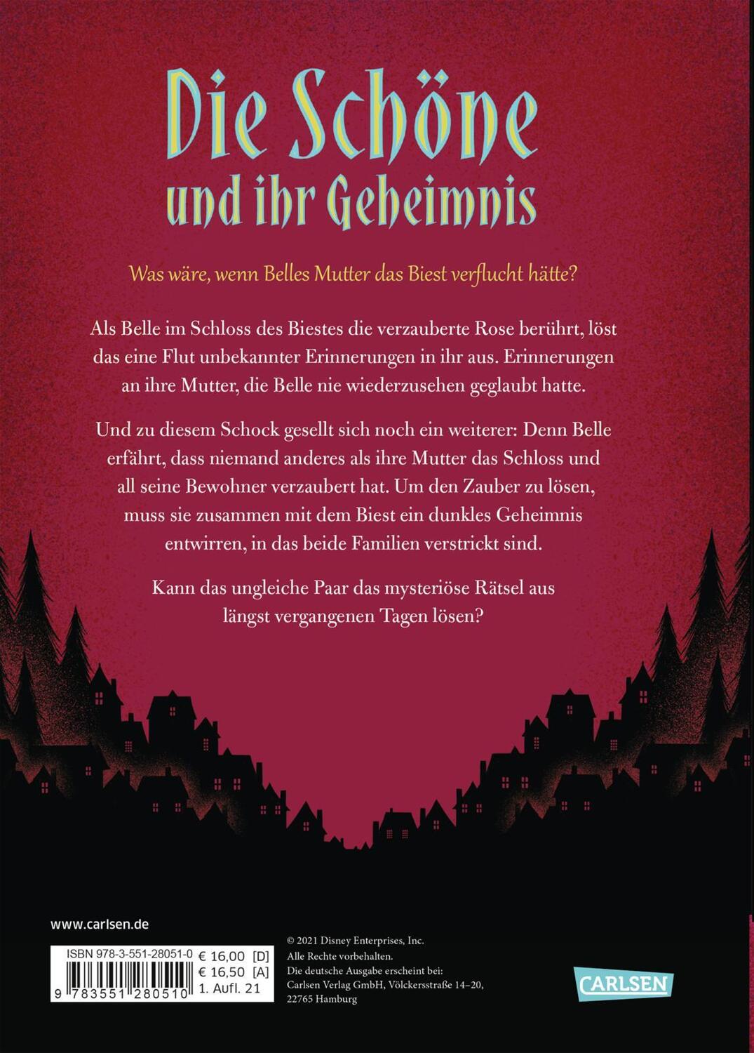 Rückseite: 9783551280510 | Disney. Twisted Tales: Die Schöne und ihr Geheimnis (Die Schöne und...
