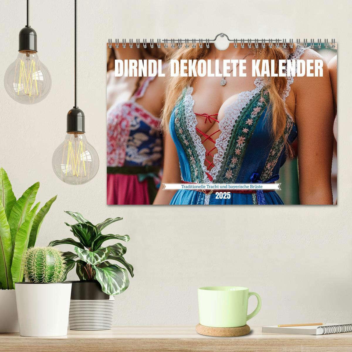 Bild: 9783457208090 | Dirndl Dekollete Kalender ¿ Traditionelle Tracht und bayerische...