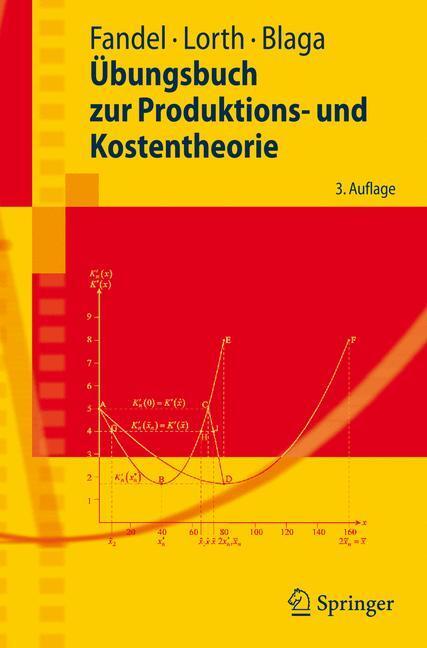 Cover: 9783540785071 | Übungsbuch zur Produktions- und Kostentheorie | Günter Fandel (u. a.)
